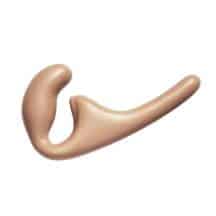 Безремневой анальный страпон Lola Games Natural, бежевый