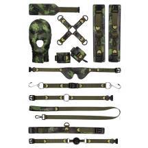 Набор БДСМ Shots Media Ouch! Army Bondage Kit 10 предметов, камуфляж
