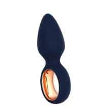 Анальная вибропробка Hot Planet Mars, синяя