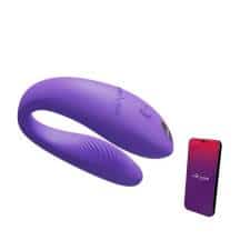 Вибратор для пар We-Vibe Sync Go, фиолетовый. Нет в наличии Вибратор для пар We-Vibe Sync Go, фиолетовый