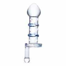 Стеклянная пробка с ручкой Glas Candy Land Juicer 11.5 см, бесцветный Стеклянная пробка с ручкой Glas Candy Land Juicer 11.5 см, бесцветный