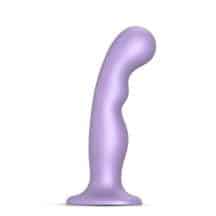 Фаллоимитатор Strap-on-me Dildo Plug P&G M 16.5 см, сиреневый металлик. Нет в наличии Фаллоимитатор Strap-on-me Dildo Plug P&G M 16.5 см, сиреневый металлик