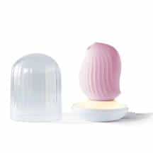 Бесконтактный звуковой стимулятор клитора с вибрацией Osuga Cuddly Bird, розовый