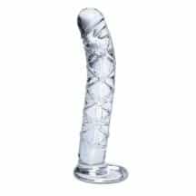 Стеклянный фаллоимитатор Pipedream Icicles No. 60 Clear, бесцветный