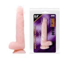 Фаллоимитатор на присоске Super Dildo Baile, 22 см, телесный Фаллоимитатор на присоске Super Dildo Baile, 22 см, телесный