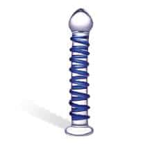 Стеклянный стимулятор Glas Spiral 18.5 см, бесцветный Стеклянный стимулятор Glas Spiral 18.5 см, бесцветный