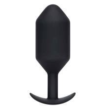 Анальная пробка для ношения b-Vibe Snug Plug 7 с переменным центром тяжести, черная. Нет в наличии Анальная пробка для ношения b-Vibe Snug Plug 7 с переменным центром тяжести, черная
