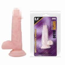Фаллоимитатор на присоске Super Dildo Baile, 16 см, телесный