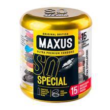 Презервативы точечно-ребристые Maxus Special, 15 шт