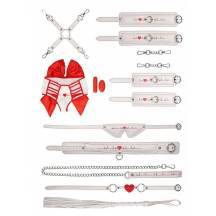 Набор БДСМ Shots Media Ouch! Nurse Pleasure Kit 8 предметов, белый . Нет в наличии Набор БДСМ Shots Media Ouch! Nurse Pleasure Kit 8 предметов, белый