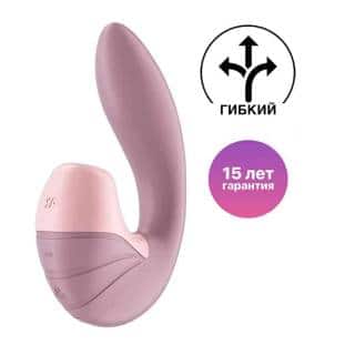 Вибратор с вакуумно-волновым стимулятором клитора Satisfyer Supernova, розовый Вибратор с вакуумно-волновым стимулятором клитора Satisfyer Supernova, розовый