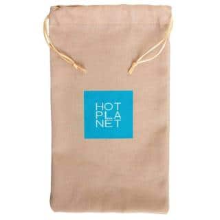 Хлопковый мешочек Hot Planet для хранения секс-игрушек, бежевый Хлопковый мешочек Hot Planet для хранения секс-игрушек, бежевый