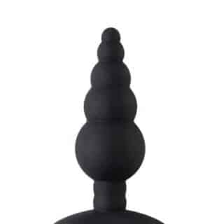 Анальная пробка Hot Planet Unicorn Playful, черная