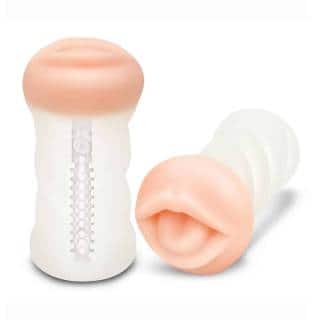 Мастурбатор Zolo Stroker Deep Throat, телесный Мастурбатор Zolo Stroker Deep Throat, телесный