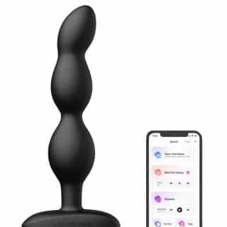 Анальный вибратор-ёлочка с ротацией Lovense Ridge, черный Анальный вибратор-ёлочка с ротацией Lovense Ridge, черный