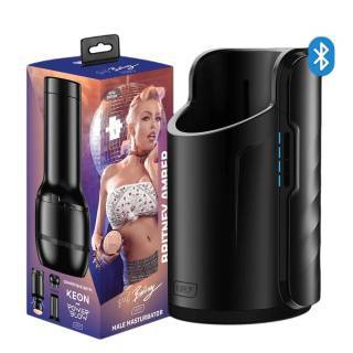 Набор интерактивный мастурбатор Kiiroo Keon + Kiiroo Feel Britney, черный Набор интерактивный мастурбатор Kiiroo Keon + Kiiroo Feel Britney, черный