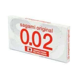 Полиуретановые презервативы Sagami Original 0.02, 2 шт