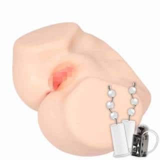 Мастурбатор с двойным слоем материала, вибрацией и ротацией Kokos Vanilla Onahole 004, телесный Мастурбатор с двойным слоем материала, вибрацией и ротацией Kokos Vanilla Onahole 004, телесный