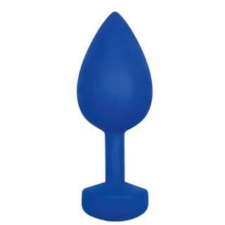 Анальная вибропробка Gvibe GPlug L, синяя Анальная вибропробка Gvibe GPlug L, синяя