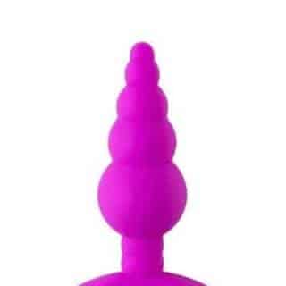 Анальная пробка Hot Planet Unicorn Playful, розовая