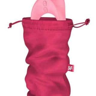 Мешочек Satisfyer Treasure Bag для хранения секс-игрушек M, розовый