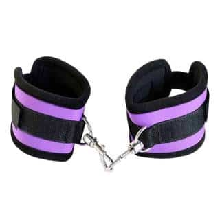 Оковы на ноги мягкие Toyfa Theatre, фиолетовые
