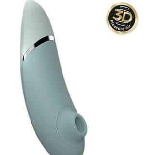 Вакуумный стимулятор клитора Womanizer Next, серо-зеленый Вакуумный стимулятор клитора Womanizer Next, серо-зеленый