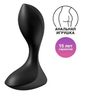 Анальная вибропробка Satisfyer Backdoor Lover, черный Анальная вибропробка Satisfyer Backdoor Lover, черный