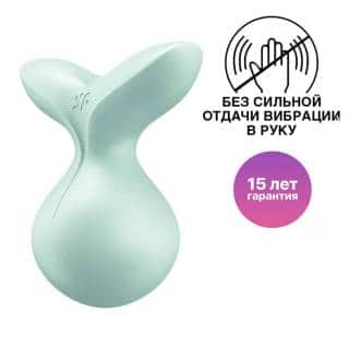 Мини-вибратор Satisfyer Viva la Vulva 3, зелёный Мини-вибратор Satisfyer Viva la Vulva 3, зелёный