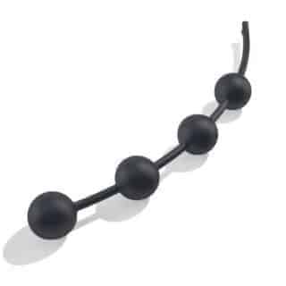 Анальный электростимулятор Mystim Booty Garland L, черный Анальный электростимулятор Mystim Booty Garland L, черный