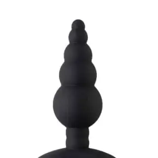 Анальная пробка Hot Planet Unicorn Playful, черная