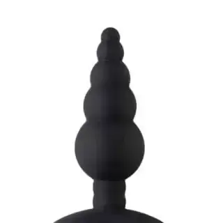 Анальная пробка Hot Planet Unicorn Playful, черная