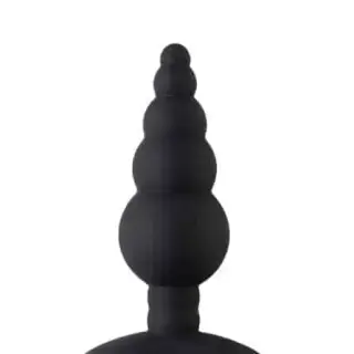 Анальная пробка Hot Planet Unicorn Playful, черная