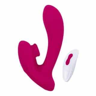 Вакуумно-волновой стимулятор и вибратор для точки G Hot Planet Venus, бордовый Вакуумно-волновой стимулятор и вибратор для точки G Hot Planet Venus, бордовый