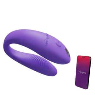 Вибратор для пар We-Vibe Sync Go, фиолетовый