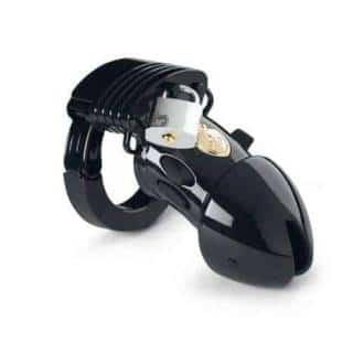 Пояс верности с электростимуляцией Mystim Pubic Enemy №1, черный Пояс верности с электростимуляцией Mystim Pubic Enemy №1, черный