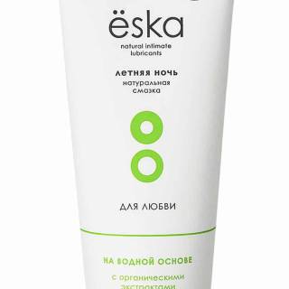 Смазка Ёska Летняя ночь с экстрактами василька и мелиссы на водной основе, 75 мл