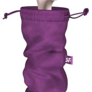 Мешочек Satisfyer Treasure Bag для хранения секс-игрушек L, фиолетовый Мешочек Satisfyer Treasure Bag для хранения секс-игрушек L, фиолетовый