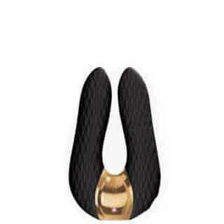 Клиторальный вибростимулятор Shunga Aiko с двойной вибрацией, черный Клиторальный вибростимулятор Shunga Aiko с двойной вибрацией, черный