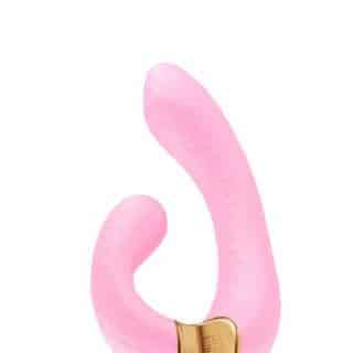 Вибратор для точки G Shunga Miyo с клиторальной стимуляцией, розовый Вибратор для точки G Shunga Miyo с клиторальной стимуляцией, розовый