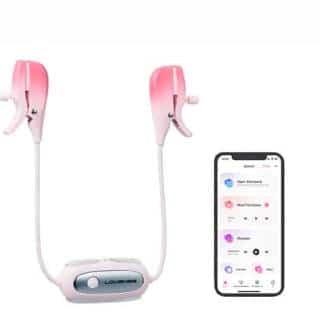 Виброзажимы для сосков Lovense Gemini, розовые Виброзажимы для сосков Lovense Gemini, розовые