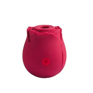 Вакуумный стимулятор клитора роза Woma Ilana, красный