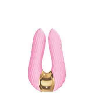 Клиторальный вибростимулятор Shunga Aiko с двойной вибрацией, розовый Клиторальный вибростимулятор Shunga Aiko с двойной вибрацией, розовый