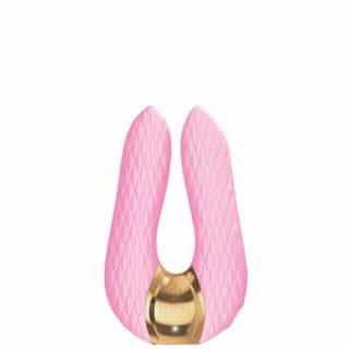 Клиторальный вибростимулятор Shunga Aiko с двойной вибрацией, розовый Клиторальный вибростимулятор Shunga Aiko с двойной вибрацией, розовый