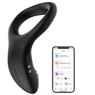 Виброкольцо Lovense Diamo, черное