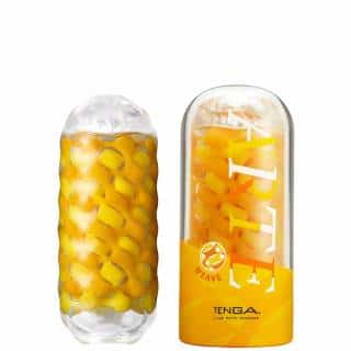 Мастурбатор Tenga Arte Weave, желтый Мастурбатор Tenga Arte Weave, желтый