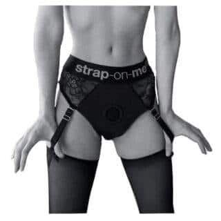 Трусики для страпона Strap-on-me Diva Harness S, черные Трусики для страпона Strap-on-me Diva Harness S, черные