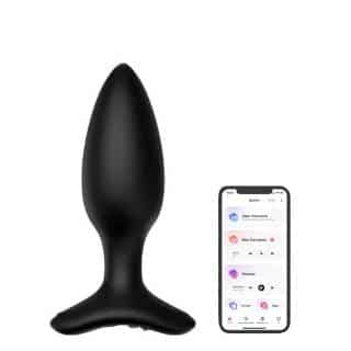 Анальная вибропробка Lovense Hush 2 S, черная Анальная вибропробка Lovense Hush 2 S, черная