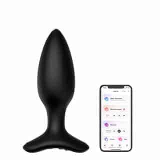 Анальная вибропробка Lovense Hush 2 S, черная Анальная вибропробка Lovense Hush 2 S, черная