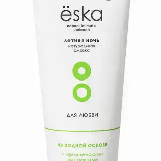 Смазка Ёska Летняя ночь с экстрактами василька и мелиссы на водной основе, 75 мл